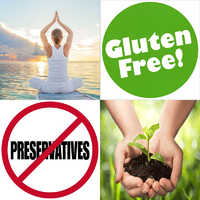 Organic/ Gluten/ Preservative & Sugar FREE
